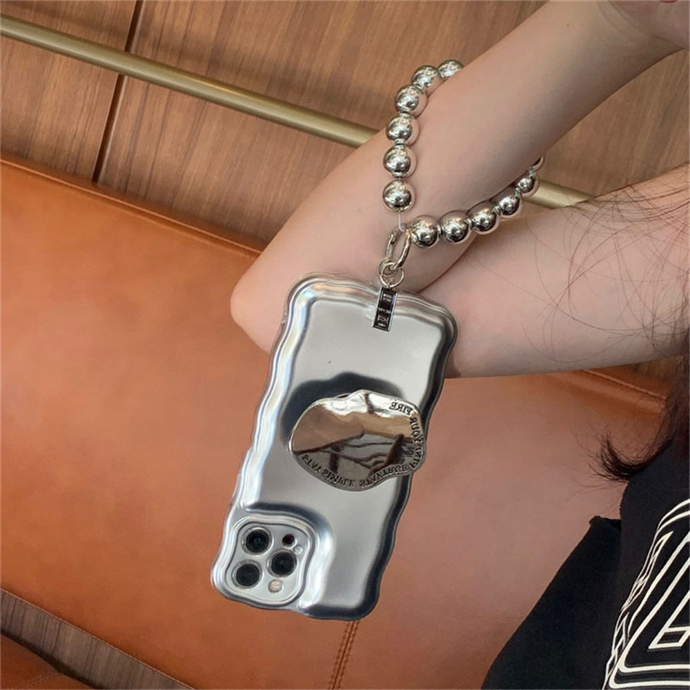 Silver Electroplated Phone Case