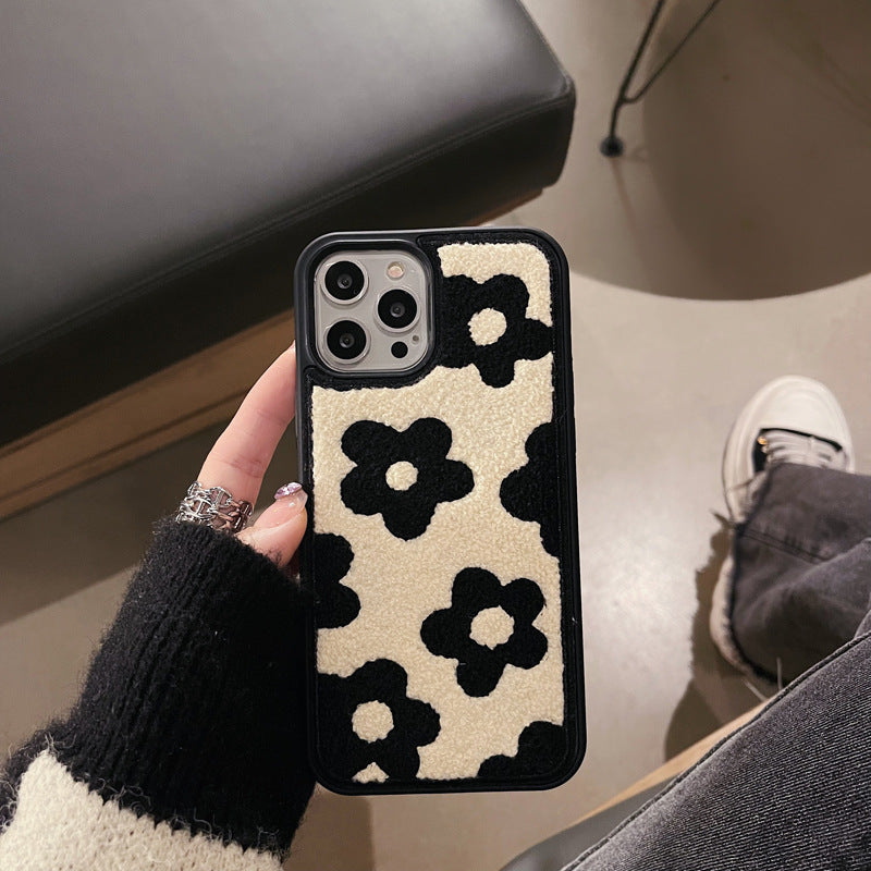 Plush Flower Phone Case