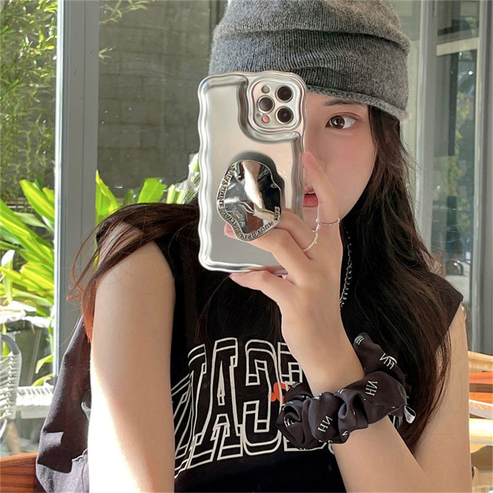 Silver Electroplated Phone Case