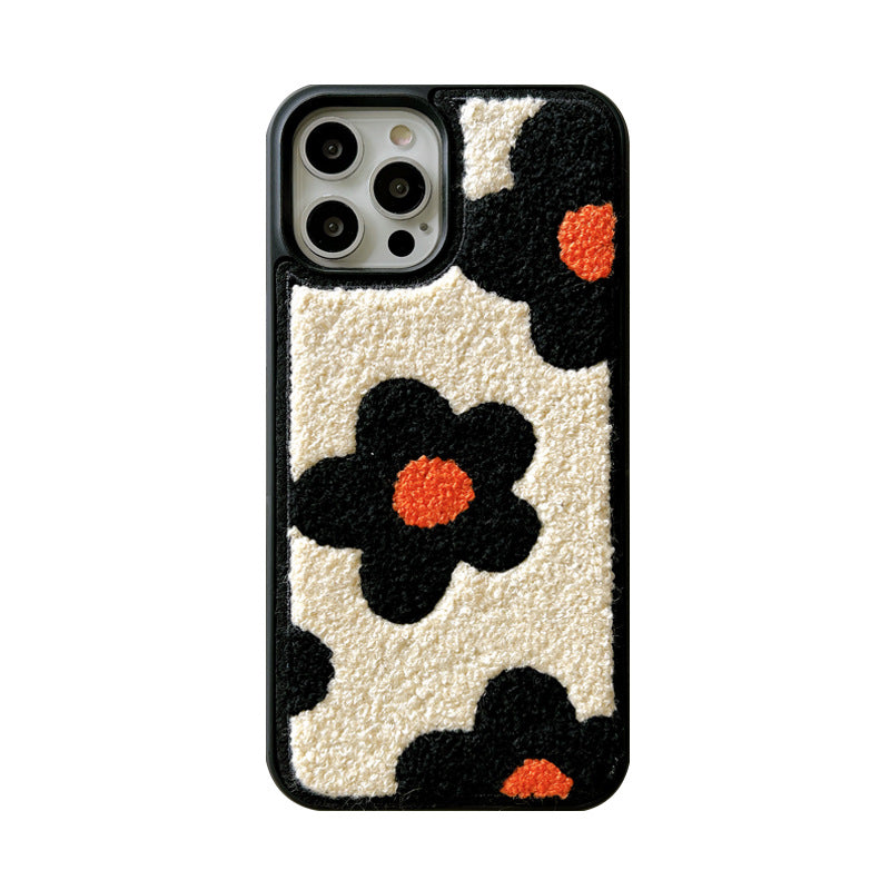 Plush Flower Phone Case