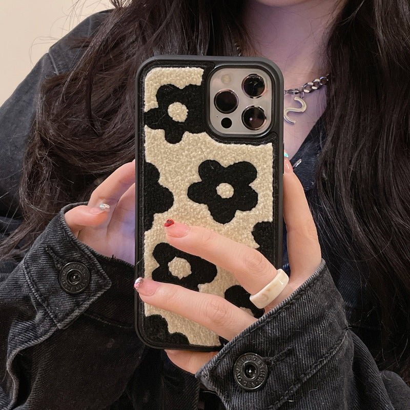 Plush Flower Phone Case